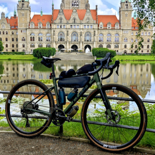 Am neuen Rathaus Hannover